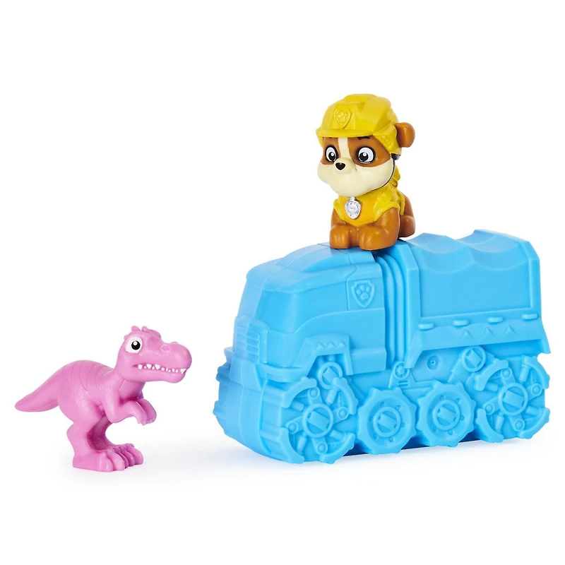 PAW Patrol, Dino Rescue Collectible Blind Box Mini Figure and Mystery Dinosaur (Style May Vary)