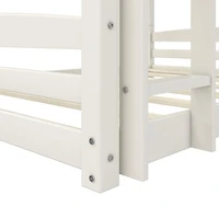 DHP Sierra Full-Over-Full Floor Bunk Bed