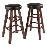 Ensemble de 2 tabourets comptoir Maria
