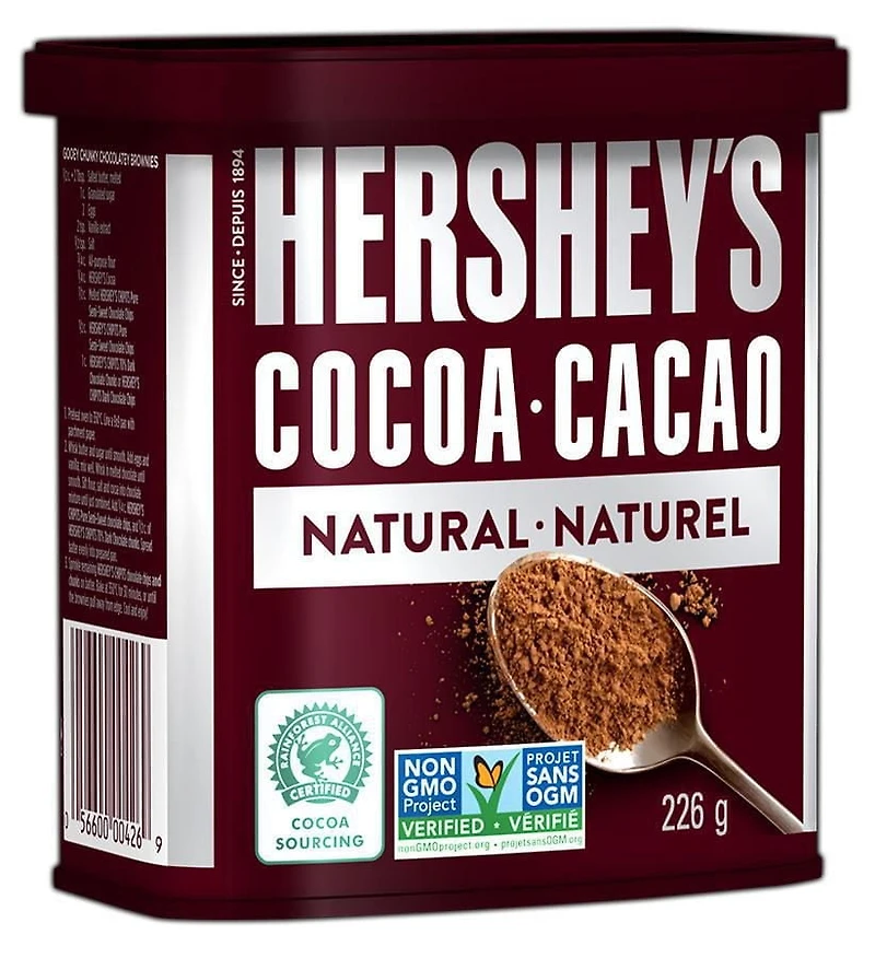Hershey's Natural Unsweetened Cocoa Powder, 226g
