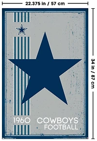 NFL Dallas Cowboys - Logo rétro 14
