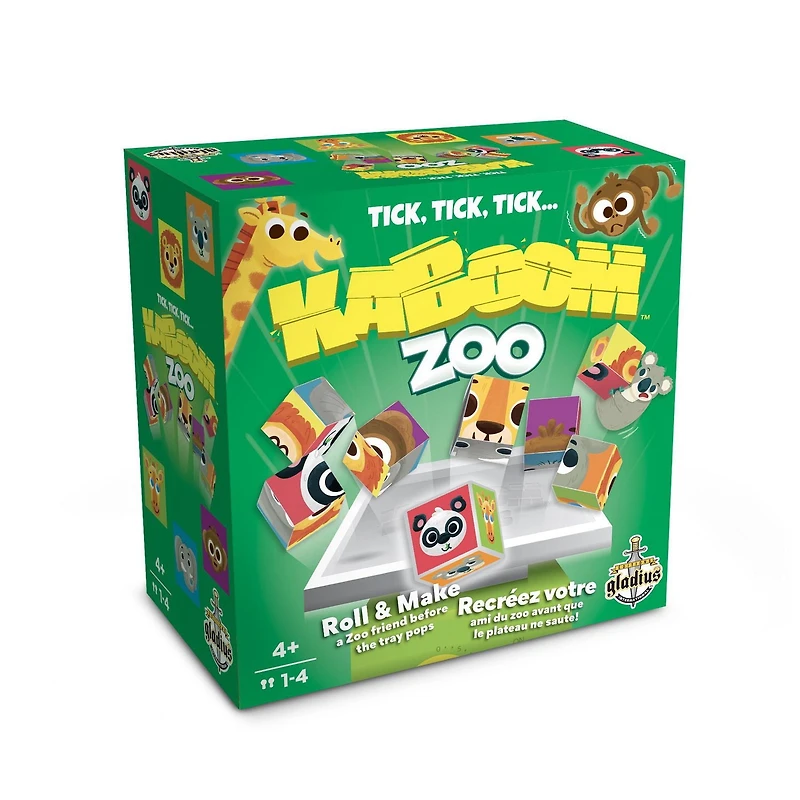 Éditions Gladius Kaboom Zoo Jeu familial