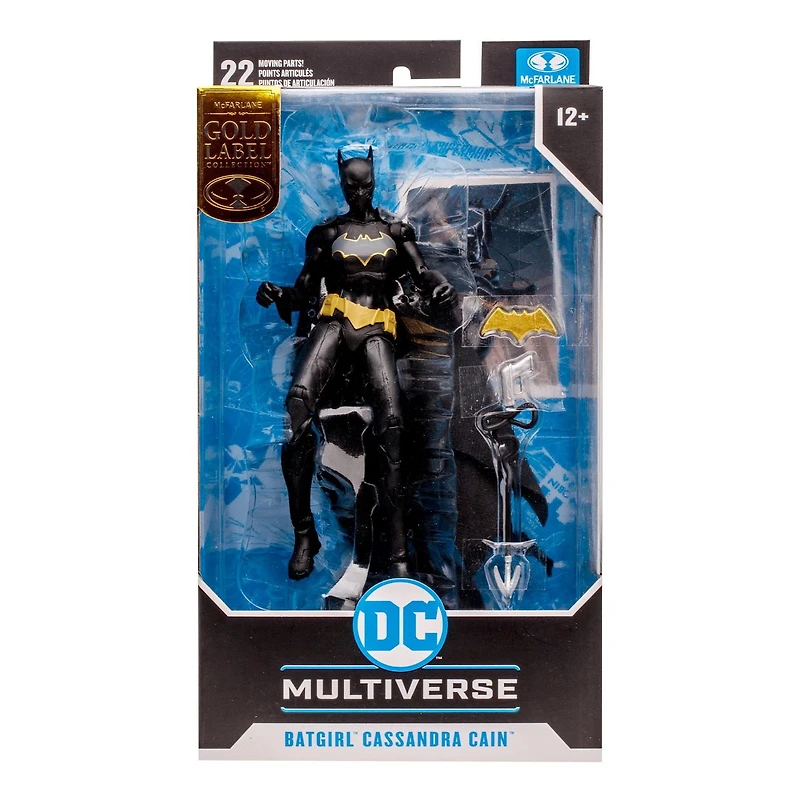 DC Multiverse Batgirl Cassandra Cain (Batgirls) Gold Label Figure