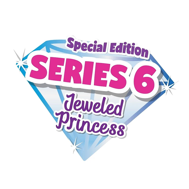 Disney Doorables Multi Peek Series 6 Jeweled Disney Princess Characters, Includes 5, 6, or 7 Collectible Mini Figures, Styles May Vary