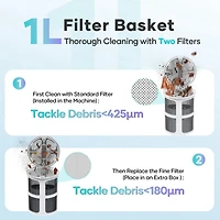 Aiper Pilot V2 Rechargeable Handheld Pool Vacuum Cleaner, for Above-Ground Inflatable Pools, Hot Tubs, Works with Pool Poles