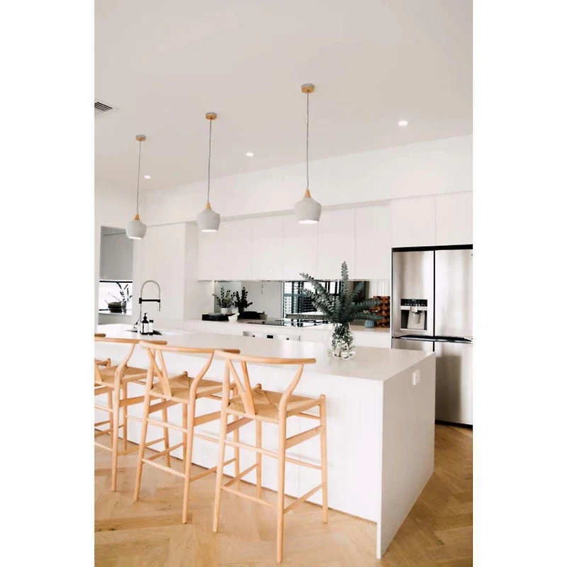 Tabouret Woodford II (25") de couleur naturelle