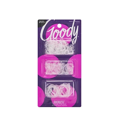 Goody Clear Polybands - 250Ct, Goody Elastics