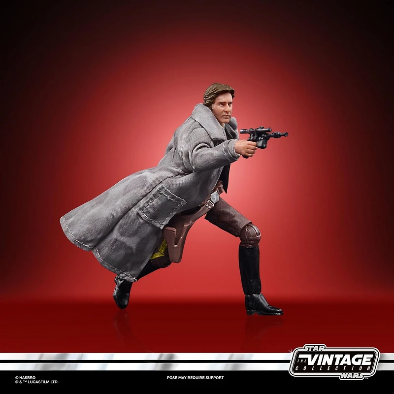 Star Wars The Vintage Collection Han Solo (Endor) Toy, 3.75-Inch-Scale Star Wars: Return of the Jedi Action Figure