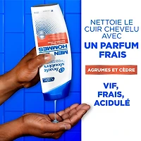 Shampooing et revitalisant antipelliculaire 2 en 1 Head and Shoulders pour hommes, traitement antipelliculaire, Agrumes et cèdre pour un usage quotidien, sans parabènes 370 ml