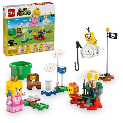 LEGO Super Mario Aventures avec LEGO® Peach interactive 71441 Ensemble de construction (208 pièces)