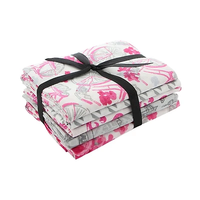 Fabric Creations Paquet de tissu été à Paris - 18" x 21" / 45cm x 53cm Bundle Fabric