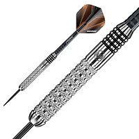 Winmau® Barbarian Inox Steel Tungsten-Style Darts - Includes Three Steel-Tip Tungsten-Style Darts, Three Prism Force Shafts and Three Prism Alpha Flights