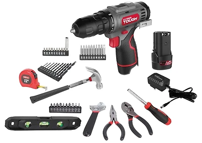 HYPER TOUGH 12V MAX PROJECT KIT 50 PIECES, PROJECT KIT 50 PIECES
