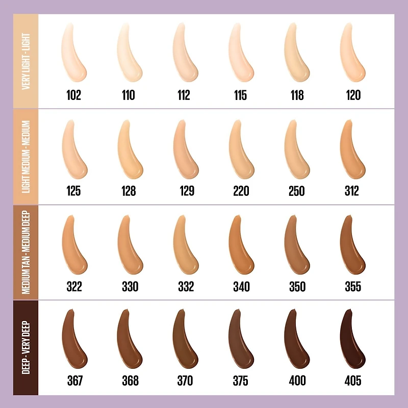 Superstay Luminous Matte Foundation, Buildable Longwear Foundation