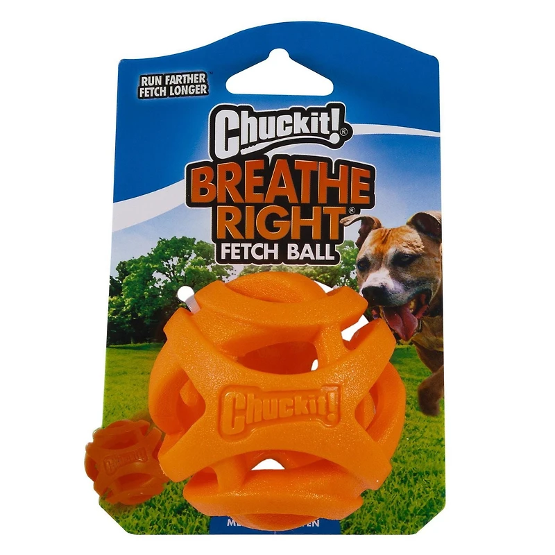 Chuckit! Breathe Right Fetch Ball Medium Dog Toy