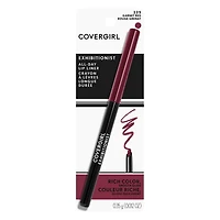 Covergirl Crayon à lèvres longue durée Exhibitionist, tient toute la journée, pointe rétractable, sans transfert ou bavure, 100% Sans Cruauté Définition des lèvres qui dure!