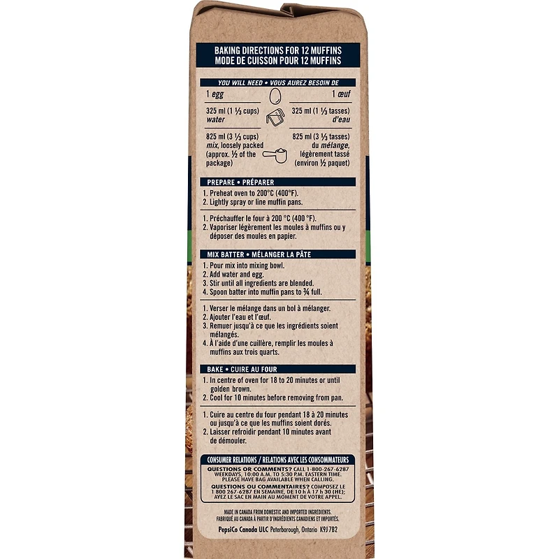 Quaker Mélange à muffins Son