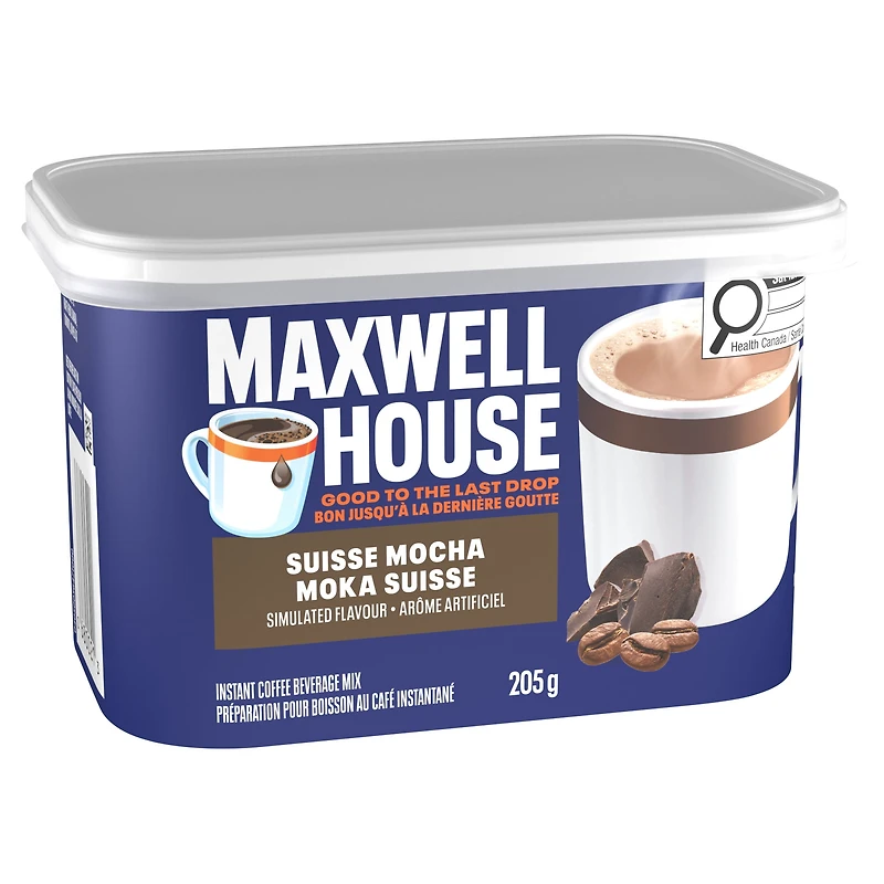 Maxwell House Suisse Mocha Flavoured Instant Coffee Beverage Mix