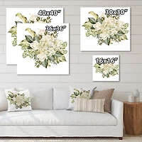 Designart Beau Bouquet Avec Hudrangea et Roses Art mural sur toile