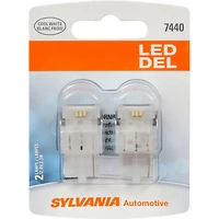 SYLVANIA 7440 Syl LED White Mini Bulb, Pack of 2
