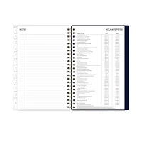 2024 Weekly Monthly Planner, 5x8, Blue Sky, Tiana