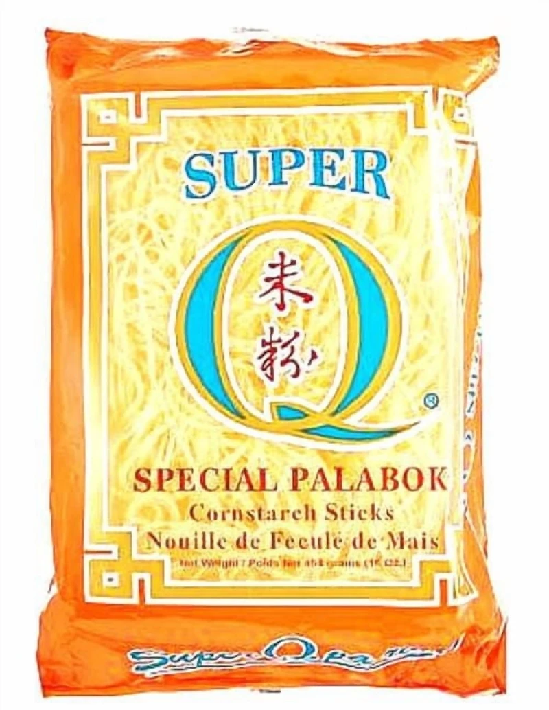 Super Q Special Palabok 454g (16 oz), Super Q Special Palabok Cornstarch Sticks 454g