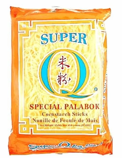 Super Q Special Palabok 454g (16 oz), Super Q Special Palabok Cornstarch Sticks 454g