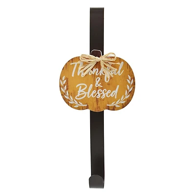 Way To Celebrate Thankful and Blessed Design Hook Hanger