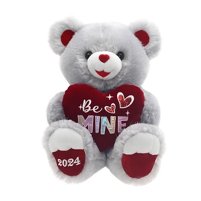 Way To Celebrate Valentine Sweetheart Teddy, Grey