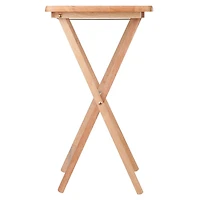 Winsome Alex 2-pc Snack Table Set, Natural Finish