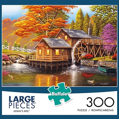 Buffalo Games Large Piece Adam's Mill 300 Piece Jigsaw Puzzle