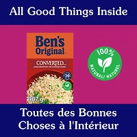 BEN'S ORIGINAL CONVERTED riz étuvé à long grain, boite de 907 g La perfection à tout coupMC