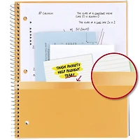 Five Star Cahier quadrillé 1 sujet 200 pages bleu