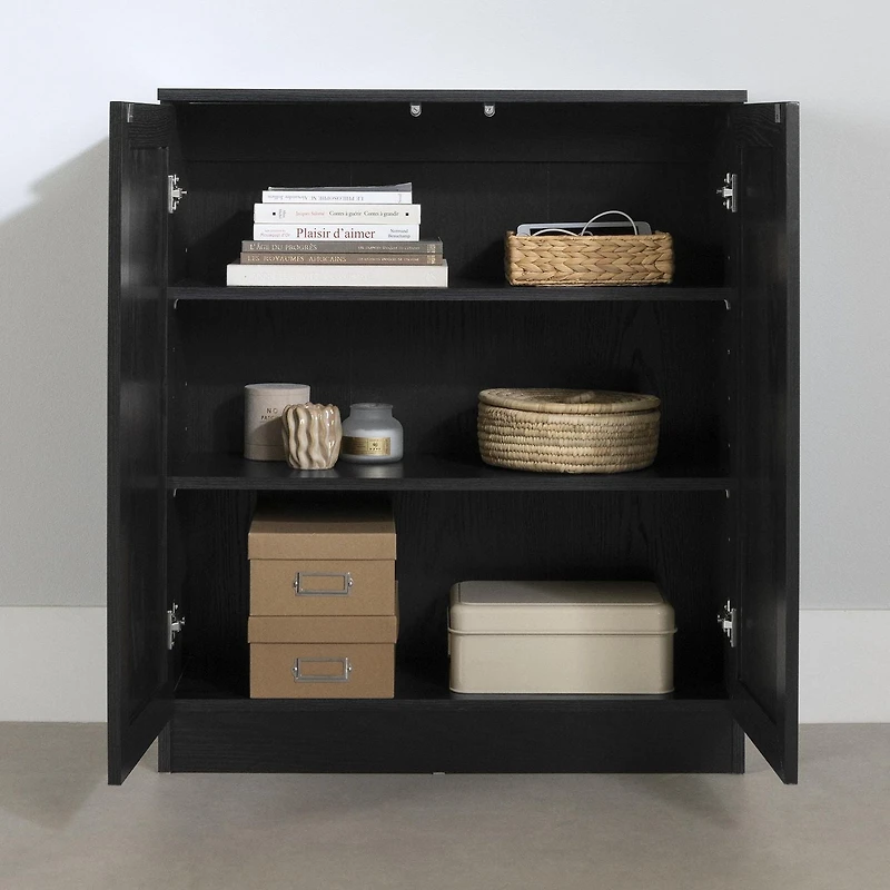 South Shore Essence Armoire de rangement avec 2 portes