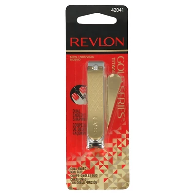 Revlon Gold Series Titanium Coated™ Dual Ended Nail Clip
