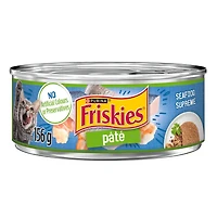 Friskies Pate Supreme aux Fruits de Mer Nourriture pour Chats 156 g