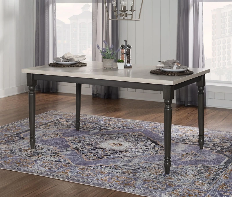 Weston Dining Table, Grey