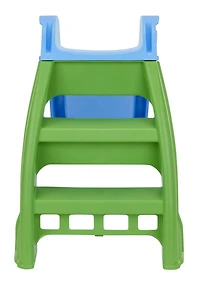 Premier toboggan de Little Tikes - Bleu/vert Se plie et se déplie