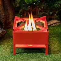 Deko Living Support de cuisinière à gaz propane carré extérieur 65 000 BTU avec tuyau et régulateur