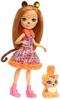Enchantimals Cherish Cheetah Doll & Quick-Quick Cheetah Figure