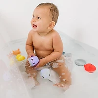 Hopscotch Lane 5 Pack Light Up Animal Bath Toys | Baby and Toddler 6 Months & Older, Unisex, 5 Pack Light Up Animal Bath Toys