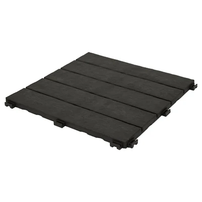EcoTrend 12" x 12" Interlocking Balcony & Deck Tiles, 6-pack, Made with recycled materials