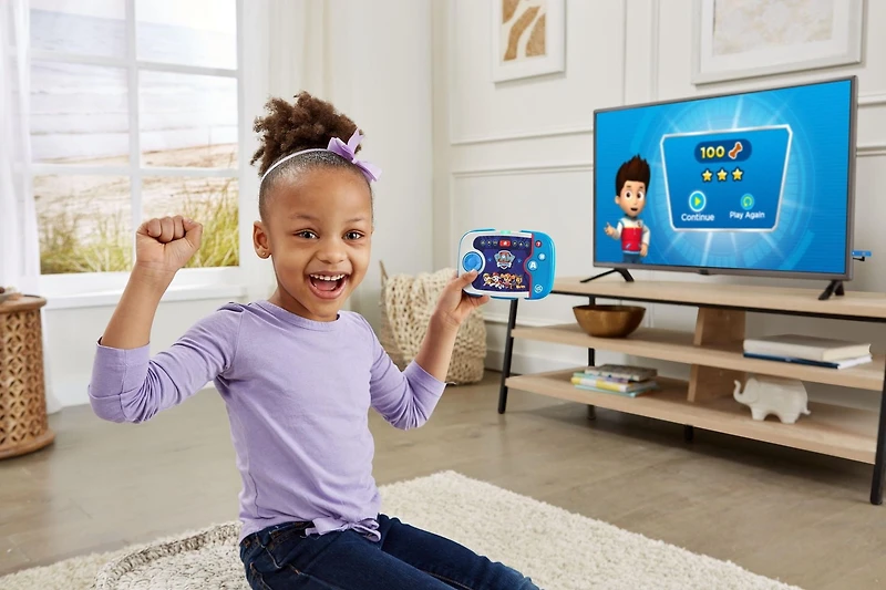 LeapFrog PAW Patrol: À la rescousse! - Console de jeu ludo-éducative - Version anglaise, 4+ Ans
