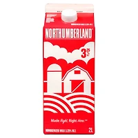 Lait homogénéisé 3,25 % Northumberland 2L