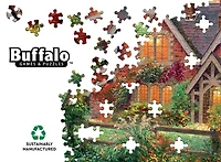 Puzzle entrelacé de 1000 pièces pour adultes (14 ans et plus) Buffalo Games Abraham Hunter Chaleur de la Maison