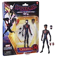 Marvel Legends Series, Spider-Man: Across the Spider-Verse (Partie 1), figurine Miles Morales de 15 cm, 3 accessoires