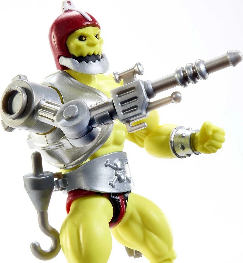 Masters of the Universe Origins 5.5-in Action Figure Trap Jaw, Battle Figures for Storytelling Play and Display
