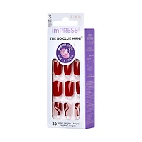 KISS ImPRESS Press-On - Fake Nails, 30 Count, Short, Press-ons.