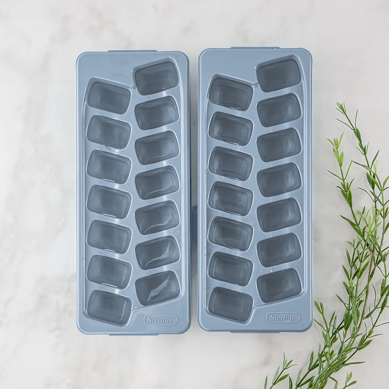 Sterilite Set of Two Ice Cube Trays