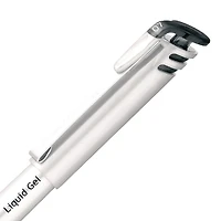 EnerGel Liquid Gel Pen, (0.7mm) Metal Tip, Capped, Black Ink